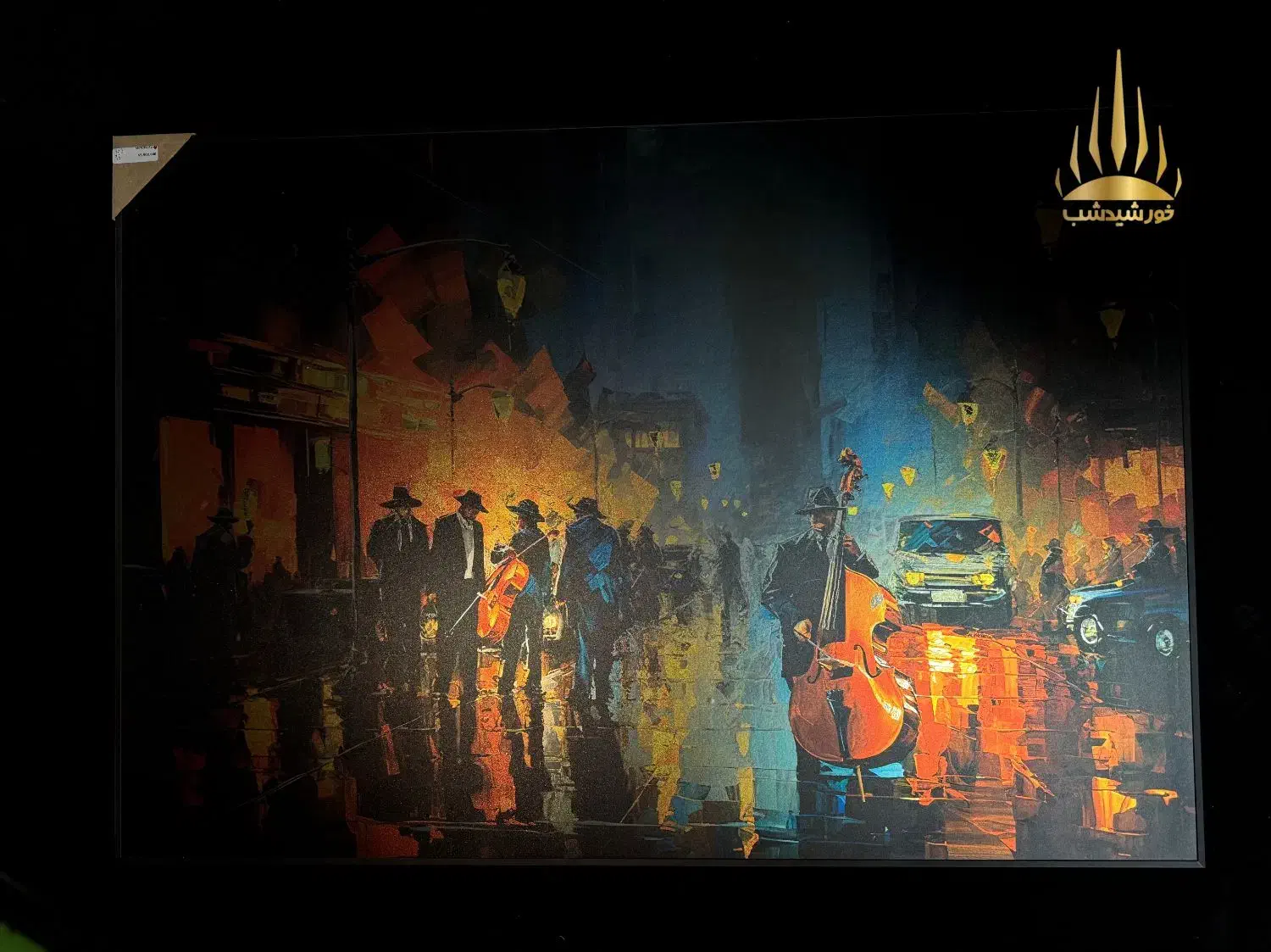 تابلو هنری دافکس نمای شهری کلاسیک|تابلو، نقاشی، عکس|اراک, |دیوار