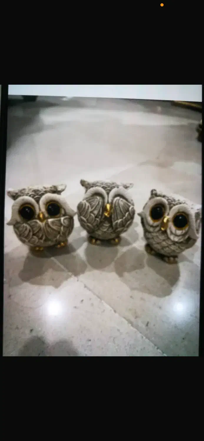 مجسمه جغد|مجسمه، تندیس، ماکت|تهران, شهرک نفت|دیوار