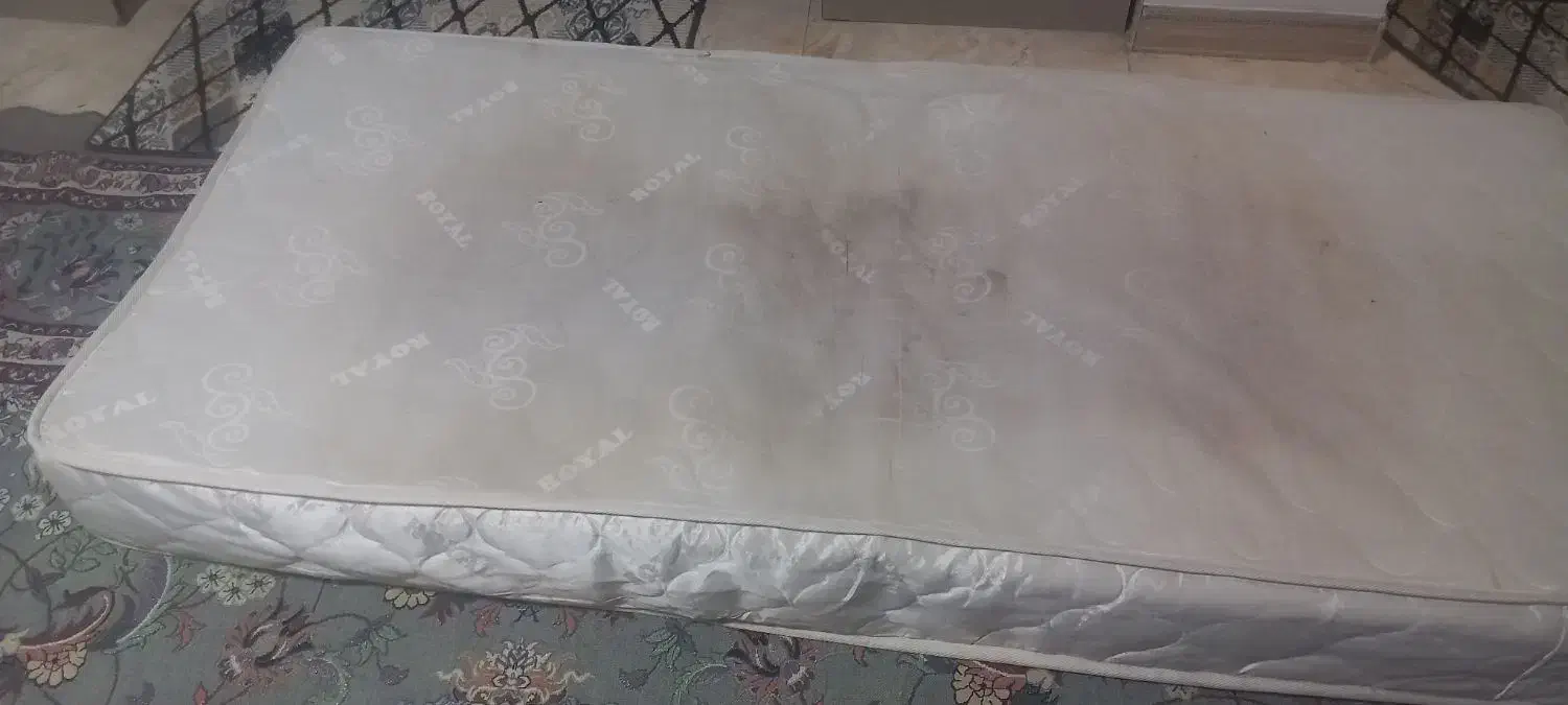 دوشک سفید کار راه میندازه|تشک تختخواب|رشت, کوی حسینی|دیوار