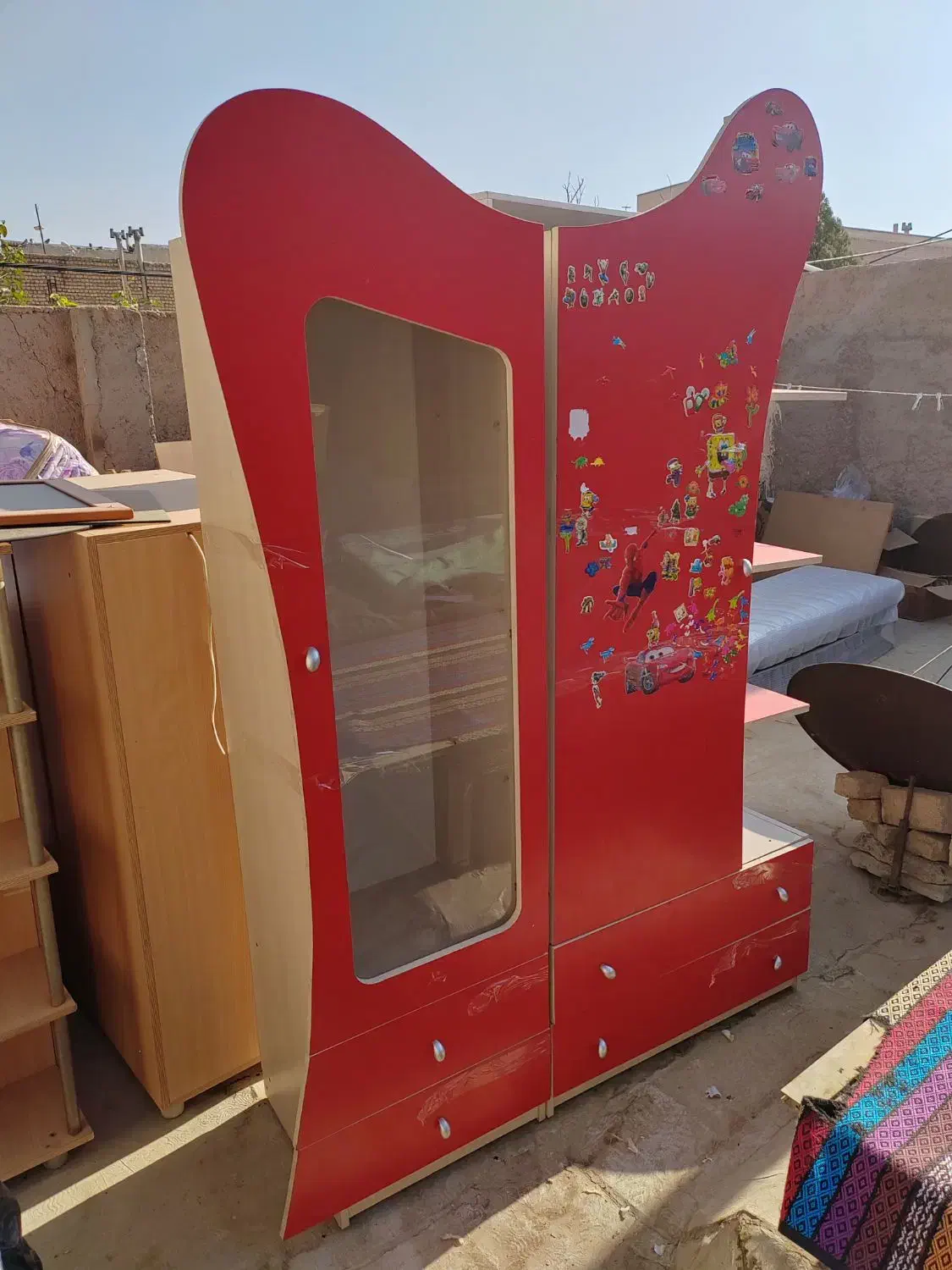 کمد طرح زیزیگولو|جاکفشی، کمد، دراور|برخوار, |دیوار