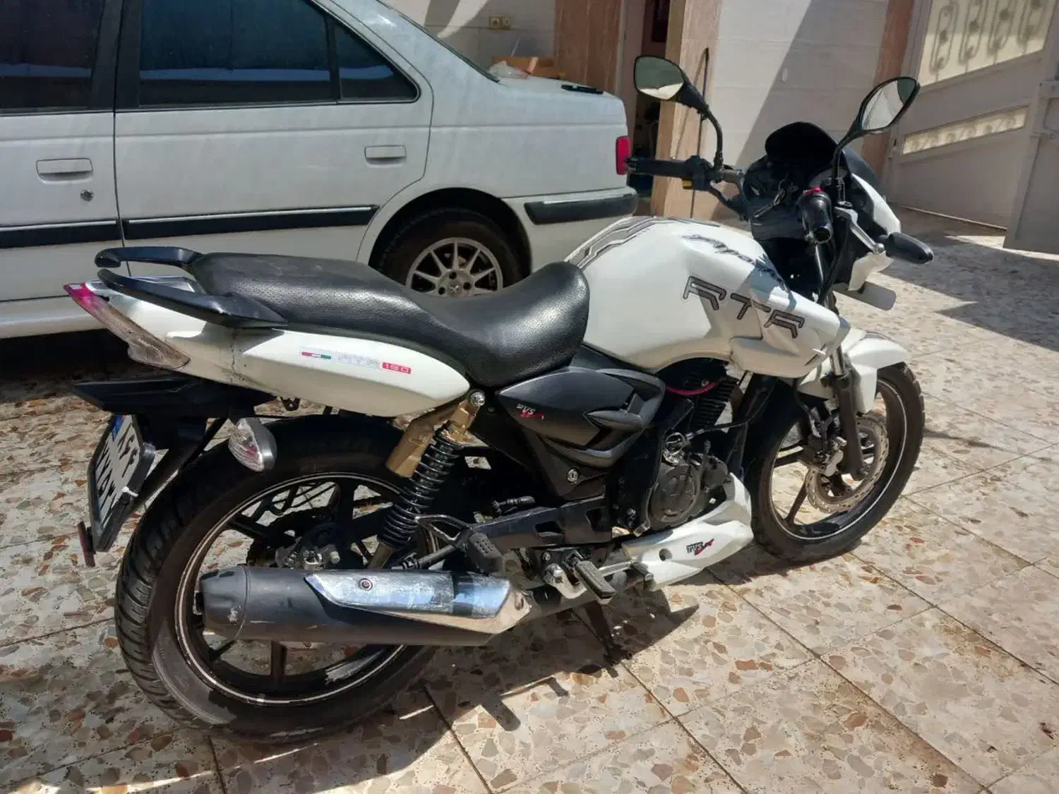 فروش فوری TVS اپاچی ۱۸۰|موتورسیکلت|اصفهان, رهنان|دیوار