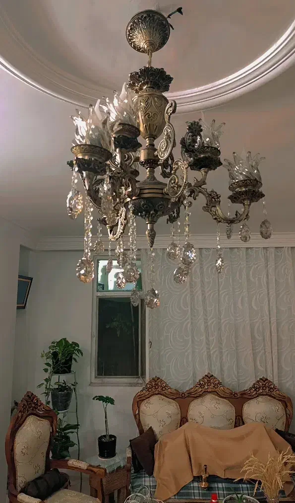 دوعددلوستر پذیرایی یک عددلوستراشپزخانه واتاق خواب|لوستر و چراغ آویز|مشهد, شهید مطهری|دیوار