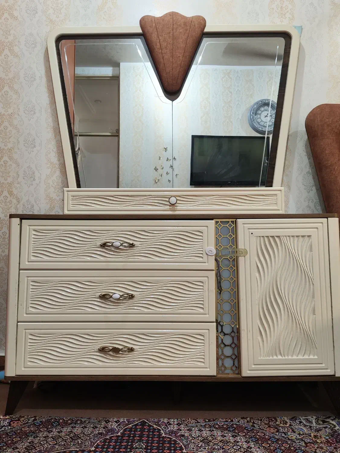 آینه|بوفه، ویترین، کنسول|اهواز, فدک|دیوار