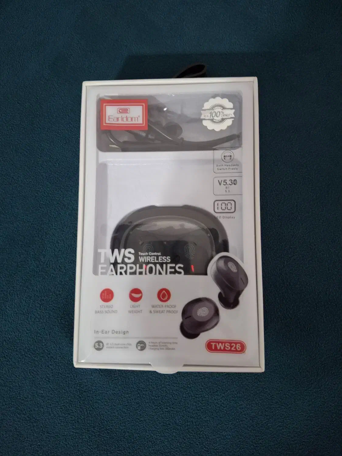 هندزفری بلوتوث دوتایی ارلدام|لوازم جانبی موبایل و تبلت|رشت, گلزاران|دیوار