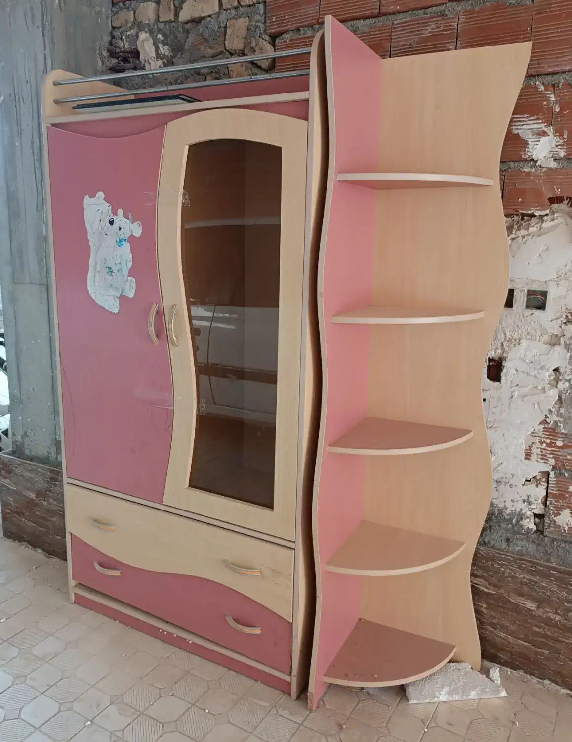 کمد کودک، سالم|تخت و سرویس خواب|بجنورد, |دیوار