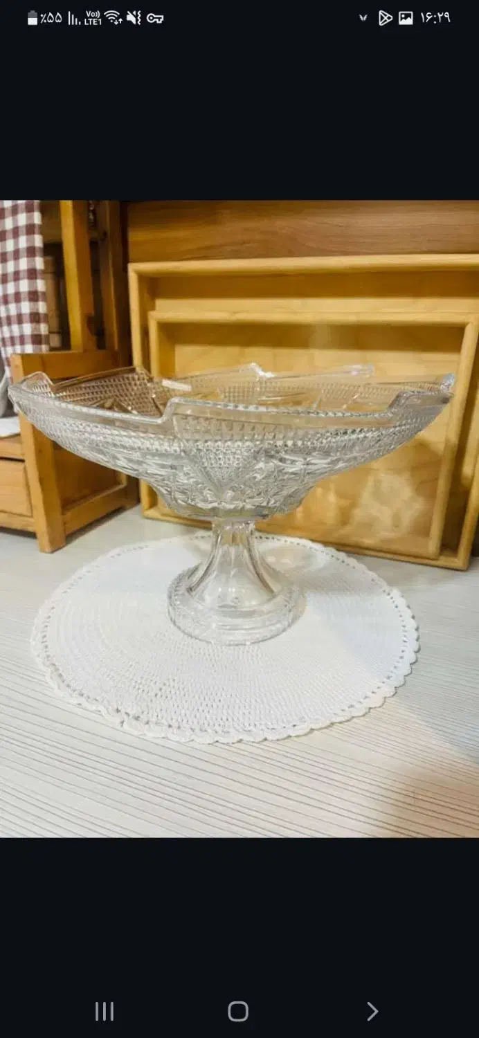 ظروف شیشه ای و گیلاس خوری جامیوه ای بستنی خوری|ظروف سرو و پذیرایی|هشتگرد, هشتگرد قدیم|دیوار