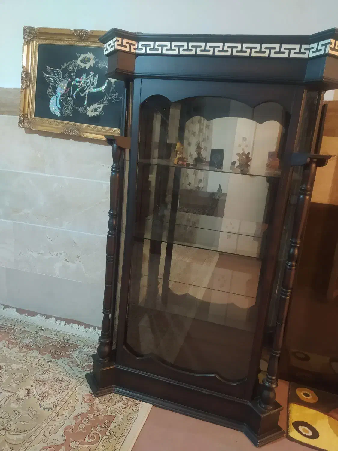 بوفه چوبی|بوفه، ویترین، کنسول|هشتگرد, مدرس|دیوار