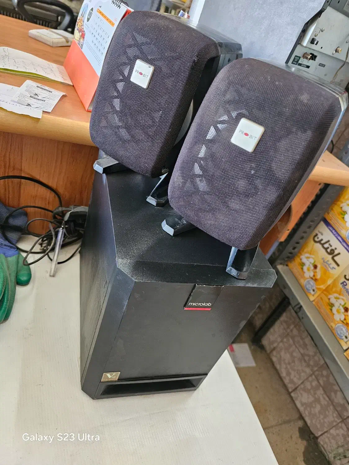 اسپیکر microlab|قطعات و لوازم جانبی رایانه|صائین قلعه, |دیوار