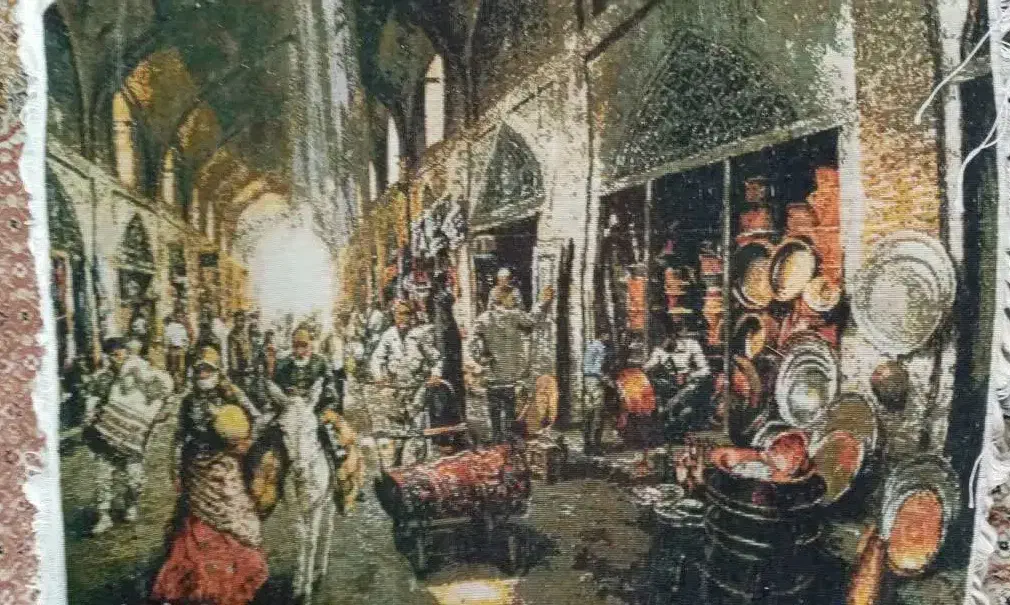 تابلو فرش و لوازم مورد نیاز بافت تابلو فرش|تابلو فرش|گرمی, |دیوار