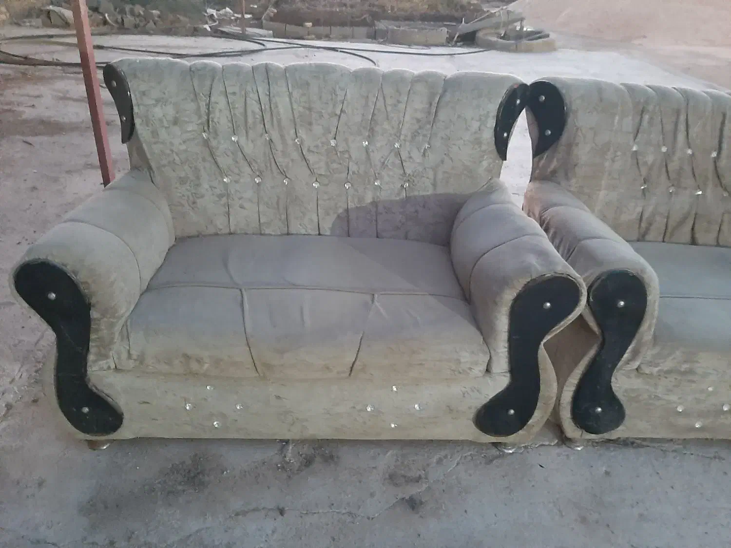 مبل ۷نفره . نیاز به شستشو دارد|مبلمان خانگی و میز عسلی|گنبد کاووس, |دیوار