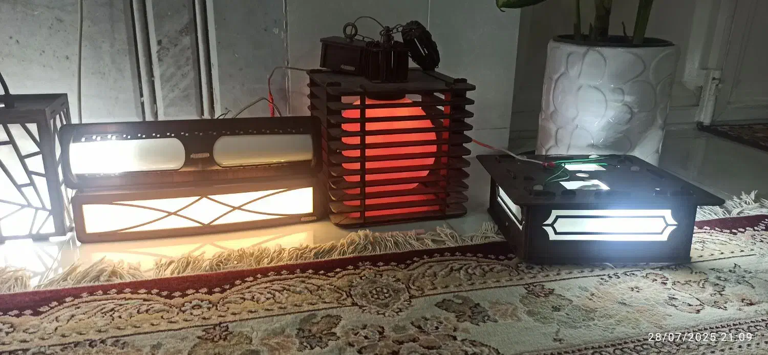 لوستر تزئینی|لوستر و چراغ آویز|کلاله, |دیوار