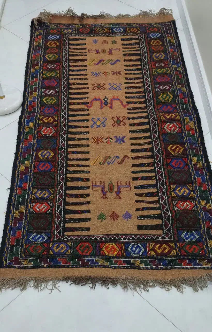 فرش گلیم و نمد دست باف شکیل|گلیم، جاجیم، گبه|تهران, حکیمیه|دیوار