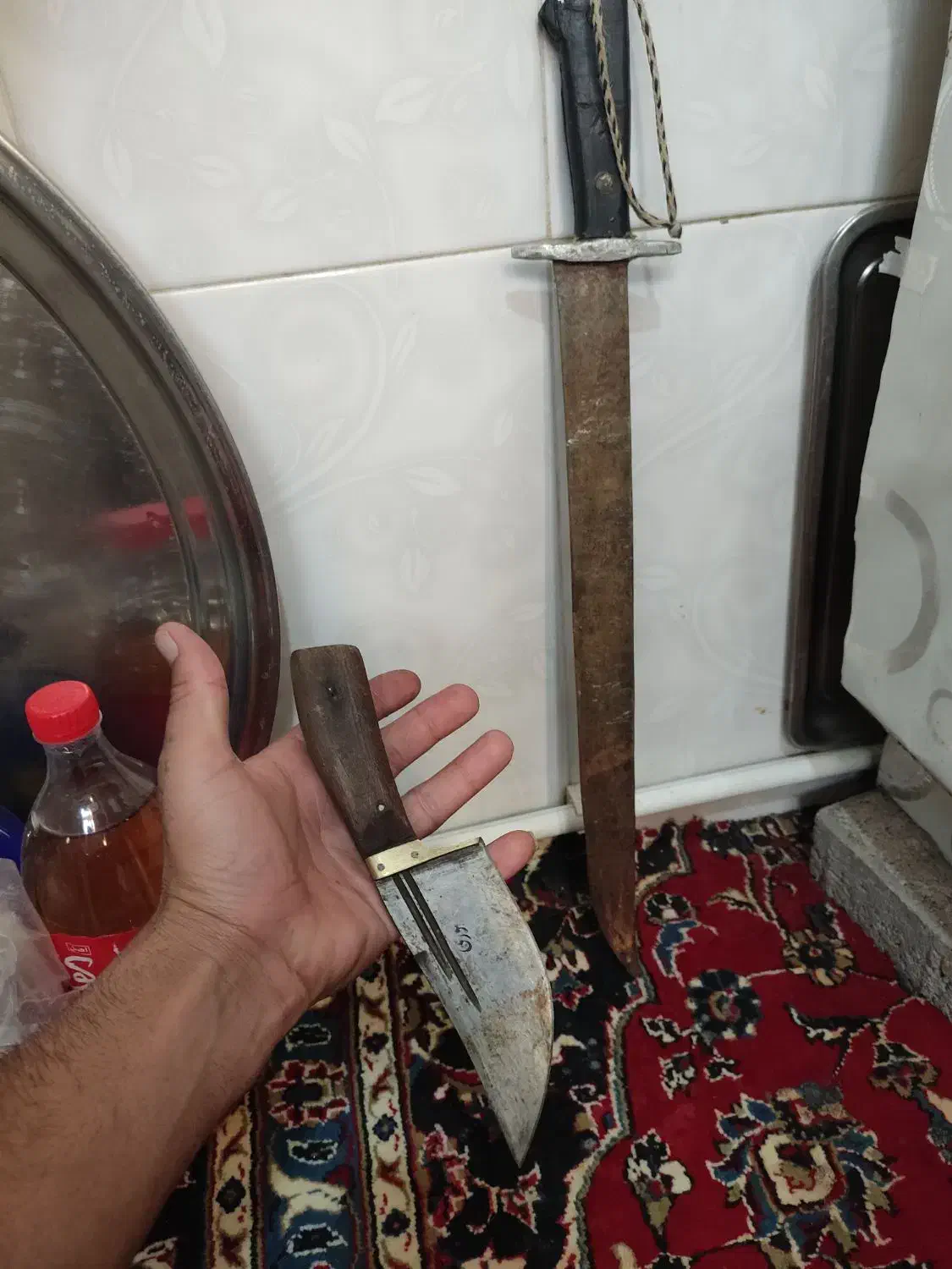 چاقو خوش دس|حیوانات مزرعه|اسفراین, |دیوار