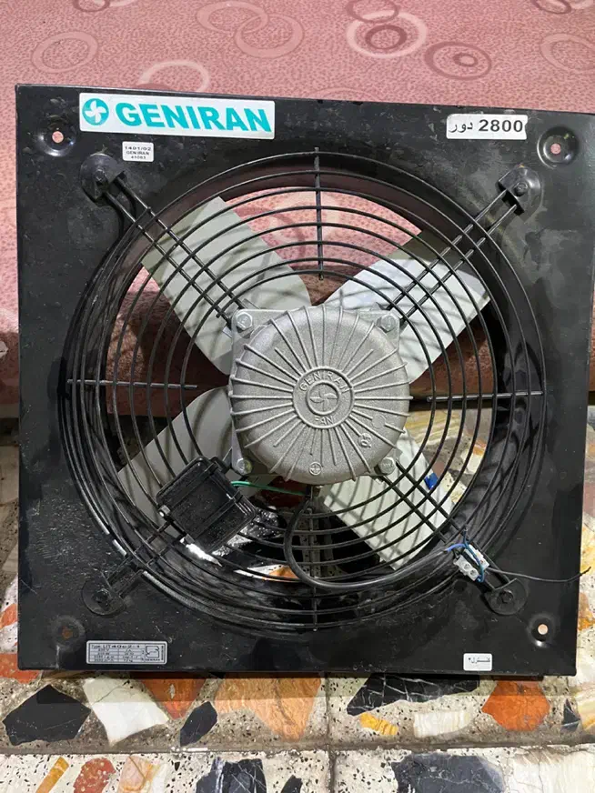 فن دور بالا|پنکه و تصفیهکنندهٔ هوا|دزفول, |دیوار