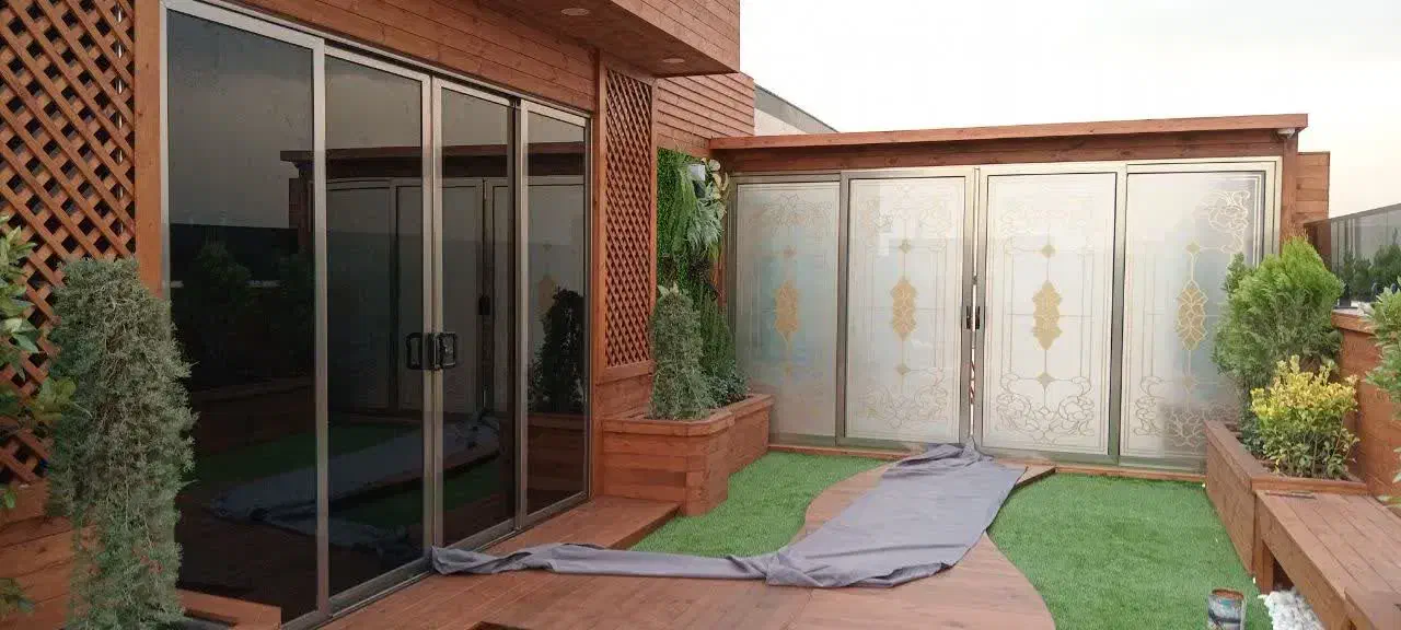 درب های دوجداره روف گاردن و باغ های شیک|مصالح و تجهیزات ساختمان|مشهد, کشاورز|دیوار