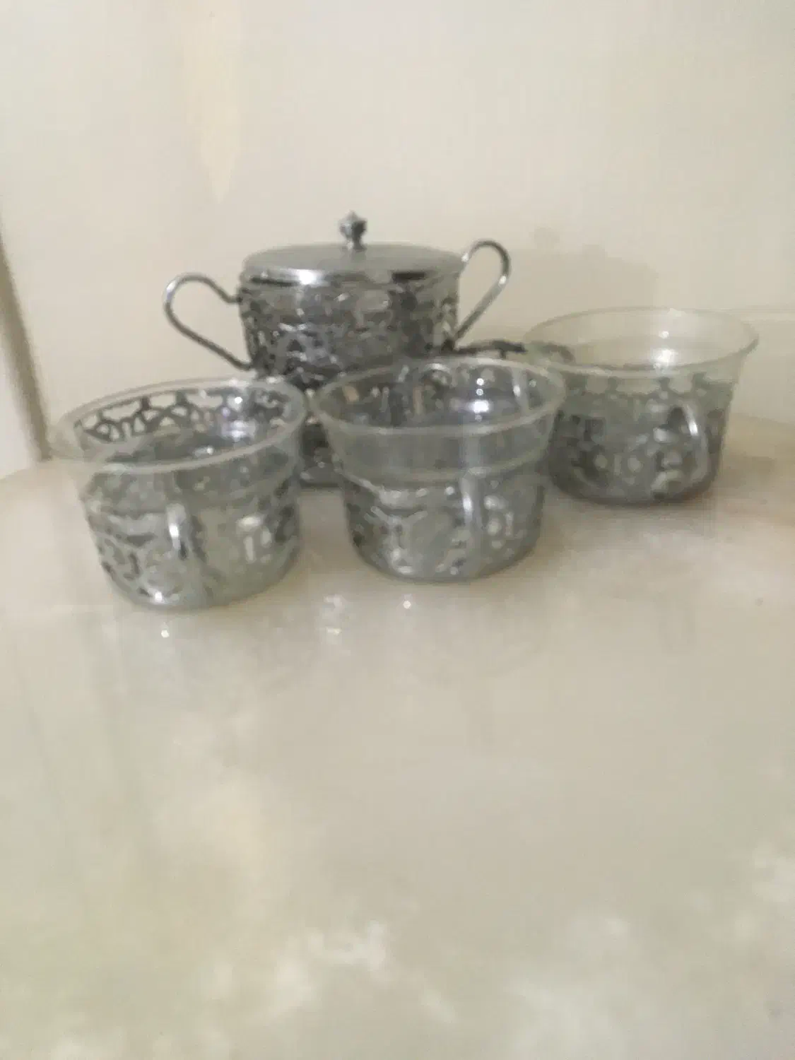 استکان استیل خیلی قدیمی|کلکسیون اشیاء عتیقه|تبریز, |دیوار