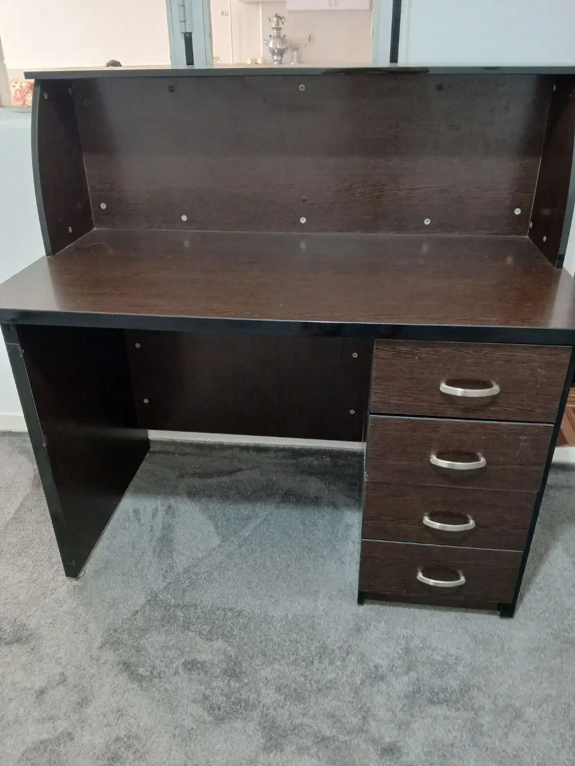 میز مطالعه چوبی|میز تحریر و کامپیوتر|کرمانشاه, |دیوار