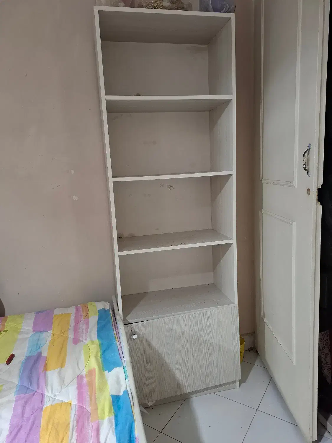 کتابخانه|کتابخانه، شلف، قفسه‌های دیواری|تهران, سازمان برنامه شمالی|دیوار