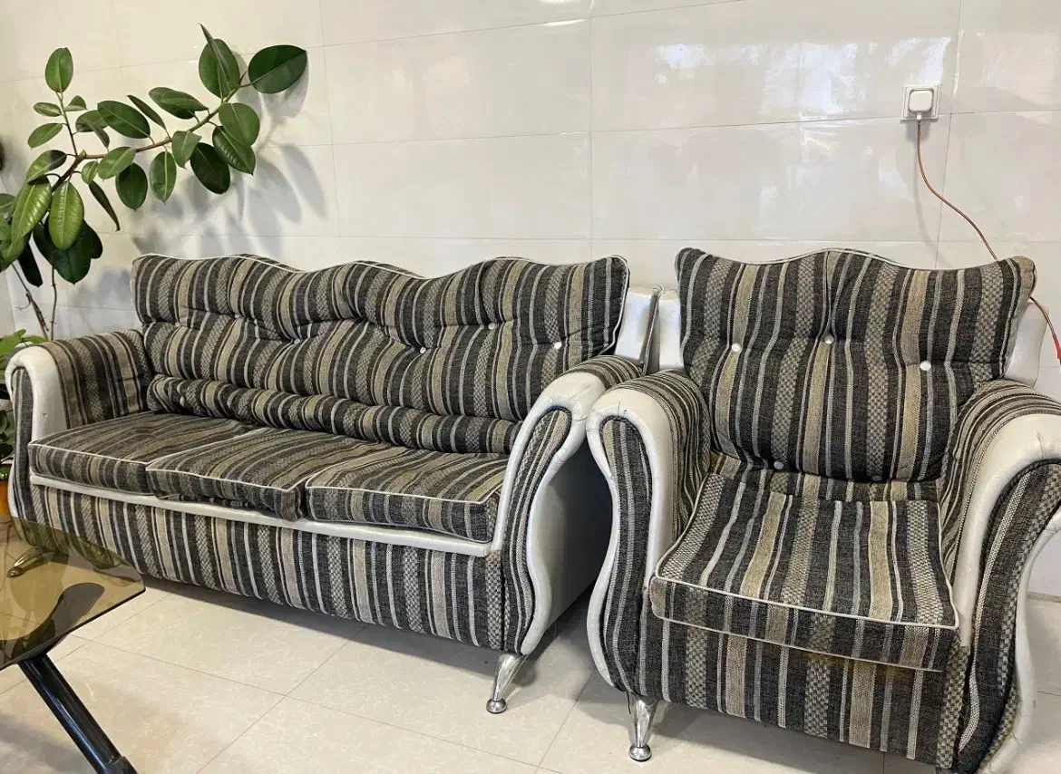 مبلمان ۶ ‌نفره|مبلمان خانگی و میز عسلی|شهرکرد, |دیوار