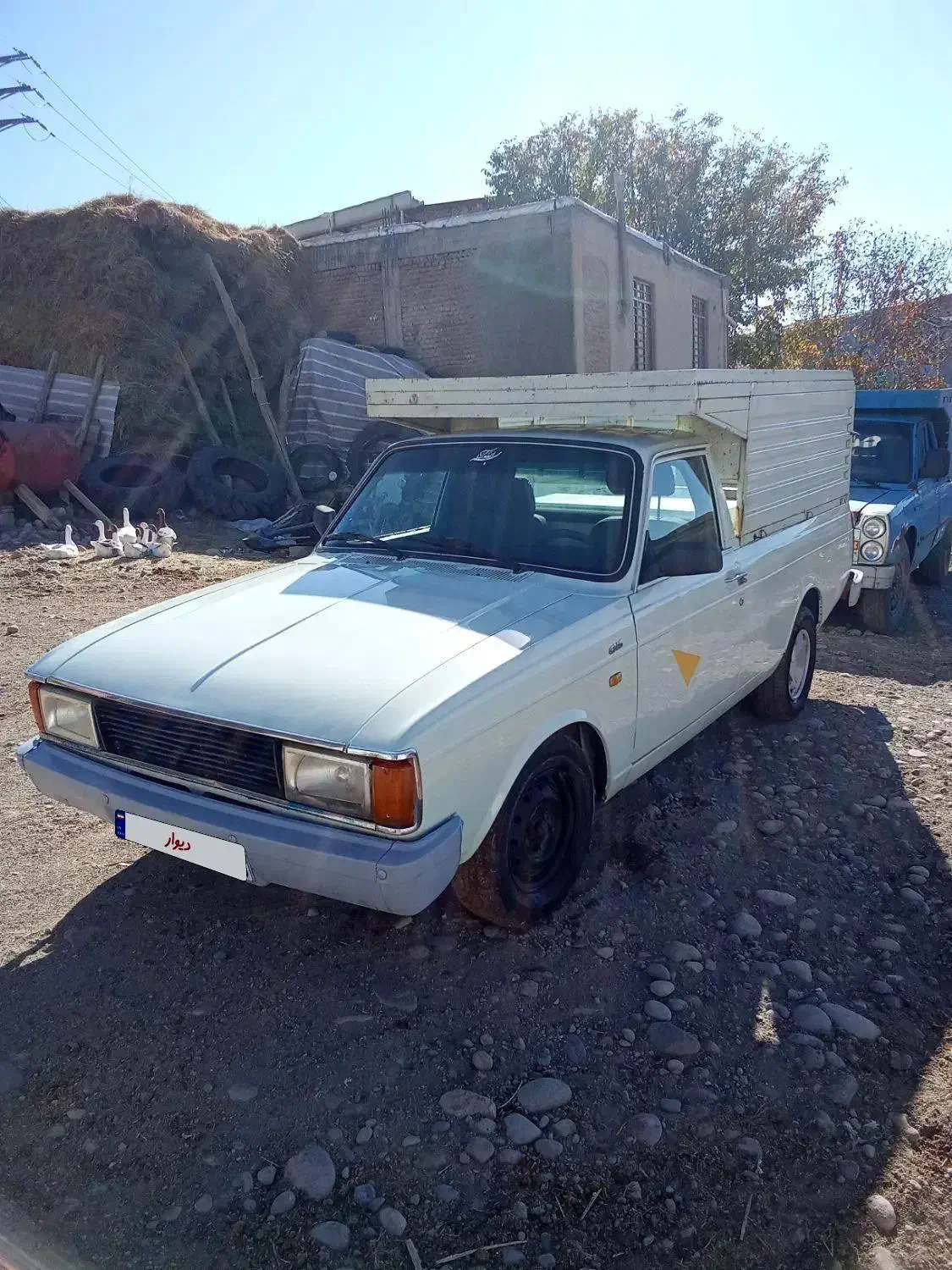یک دستگاه وانت پیکان بی رنگ آخرای 91|خودرو سواری و وانت|مراغه, |دیوار