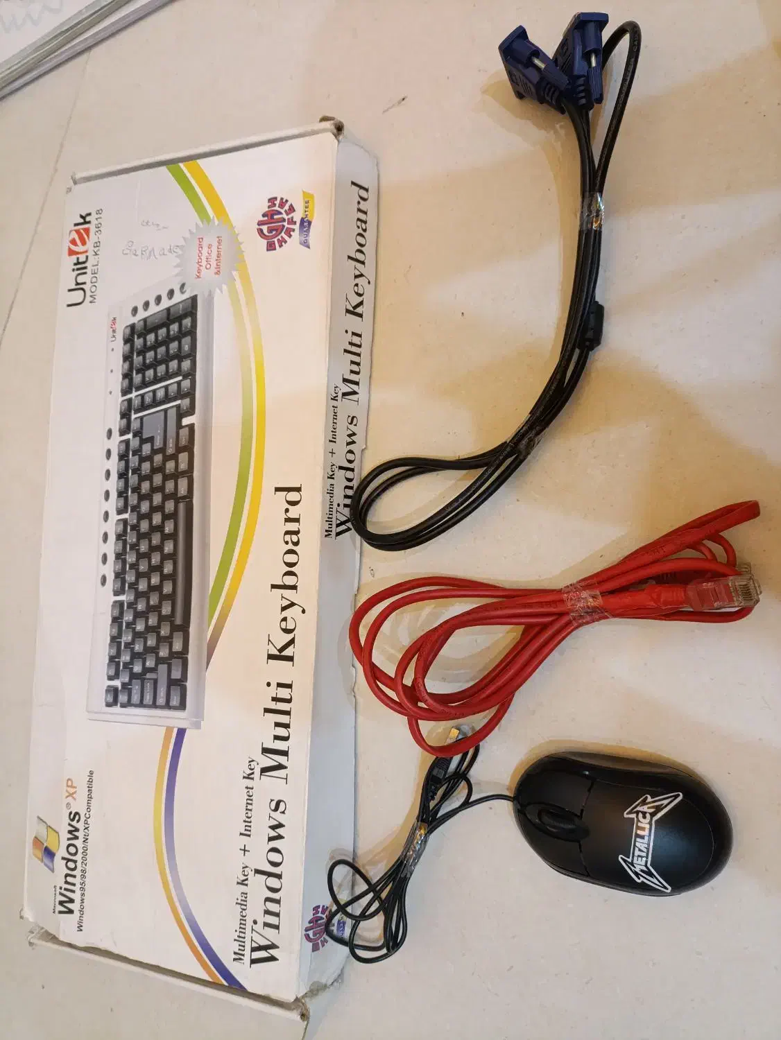 کیبورد ، موس ، کابل وای فای ، کابل مانیتور|قطعات و لوازم جانبی رایانه|اندیشه, شهرک صدف|دیوار