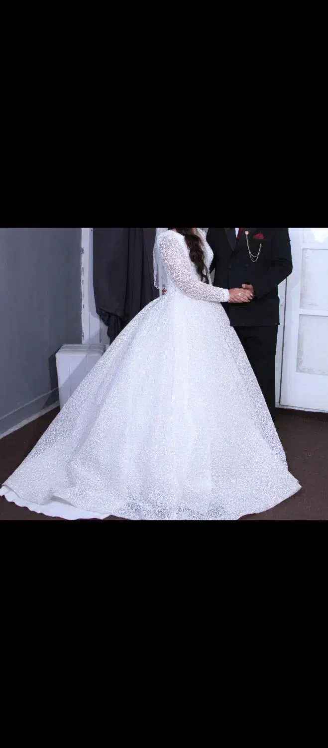 لباس عروس دنباله دار|لباس|کرج, کرج نو|دیوار