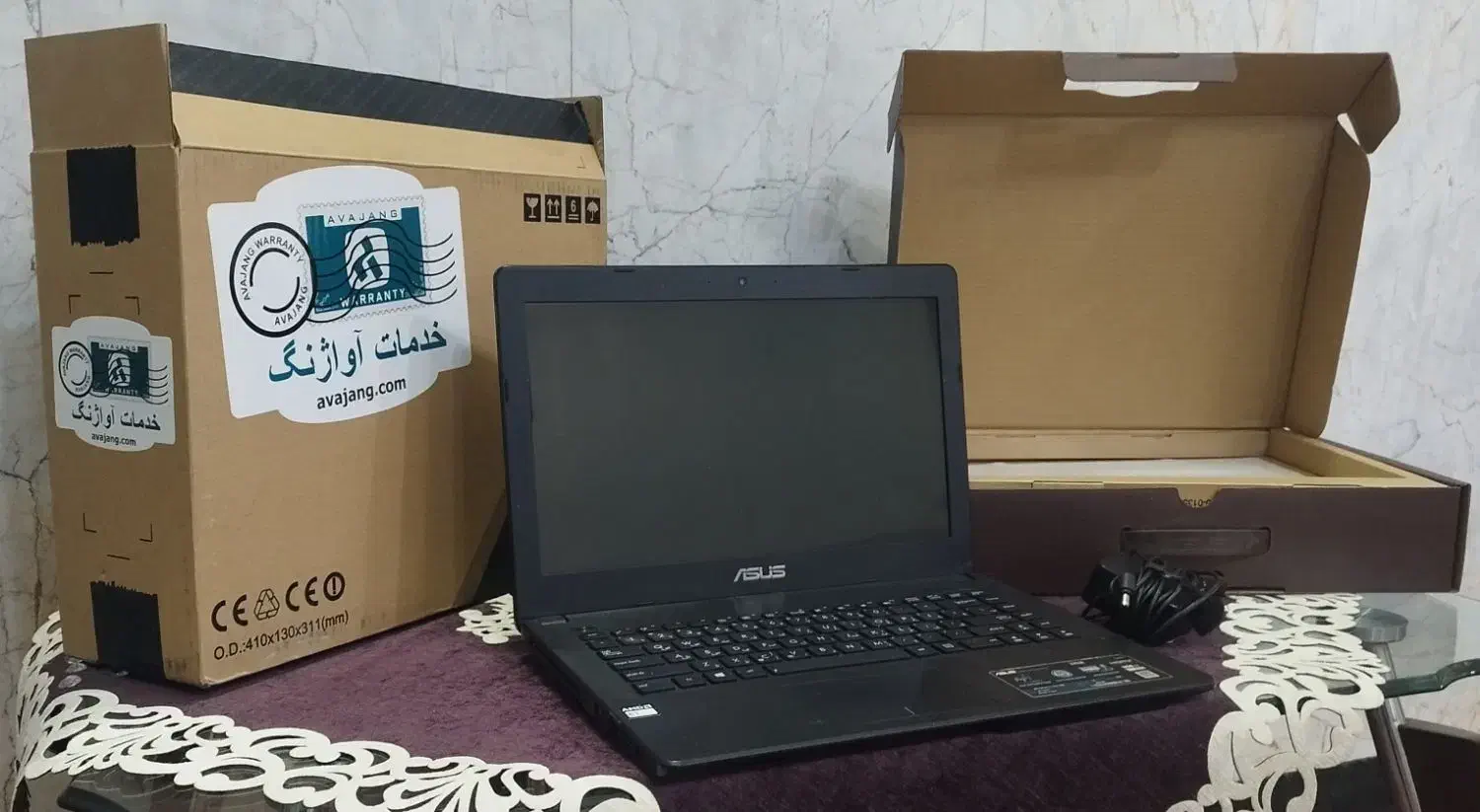 لپتاب ایسوز کارکرده خوب و مقرون به صرفه|رایانه همراه|نجف‌آباد, منتظری شمالی|دیوار