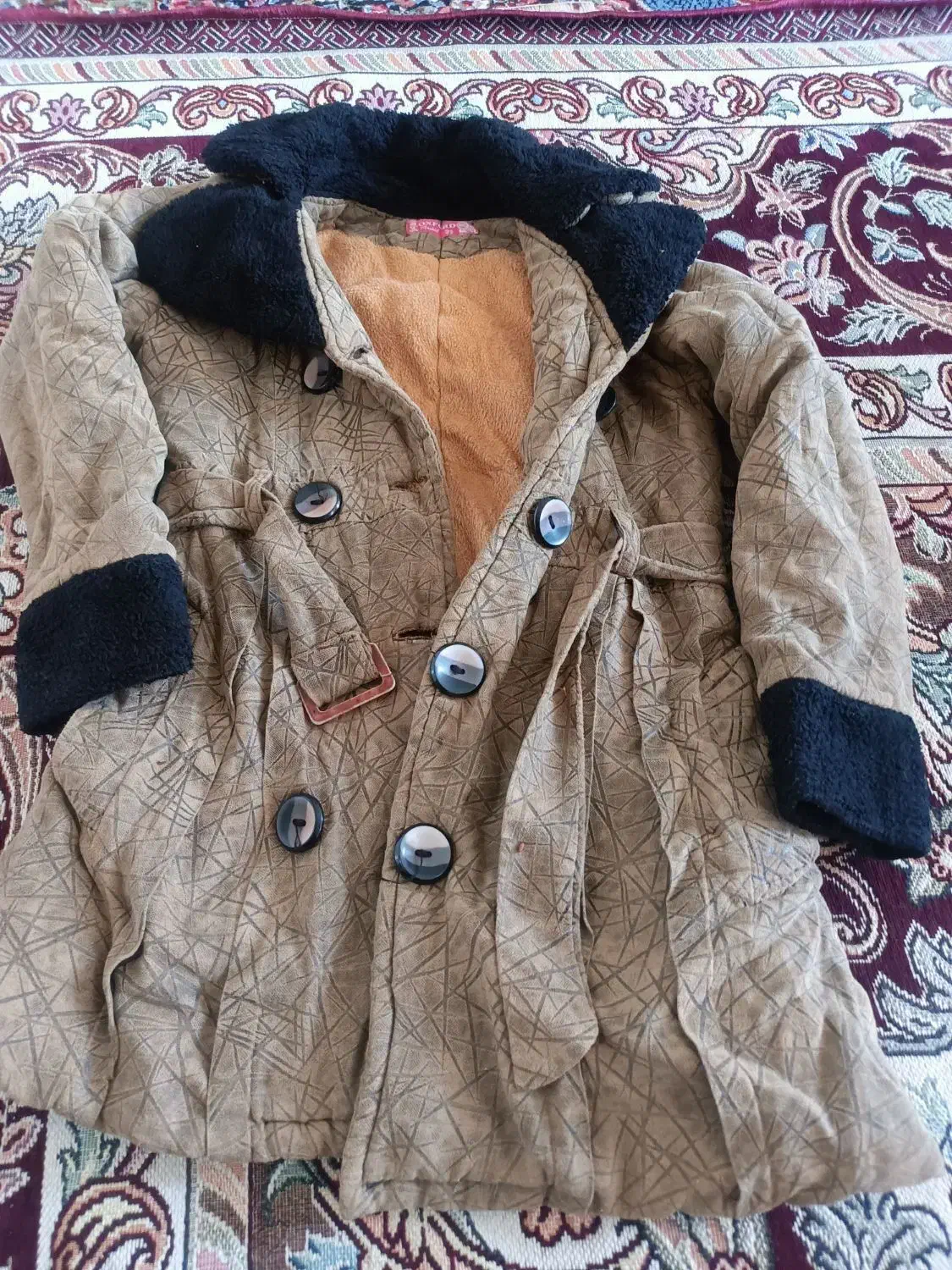 کاپشن وپالتو دخترانه|کفش و لباس بچه|کرمان, |دیوار