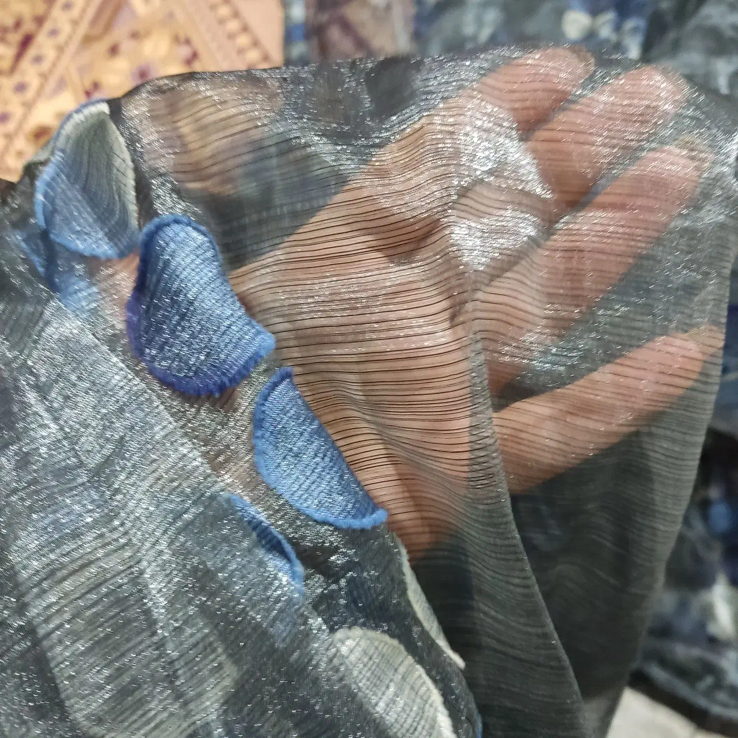 چند عدد پرده در حد نو. و پرده سلطنتی|پرده، رانر، رومیزی|محمدیه-قزوین, |دیوار