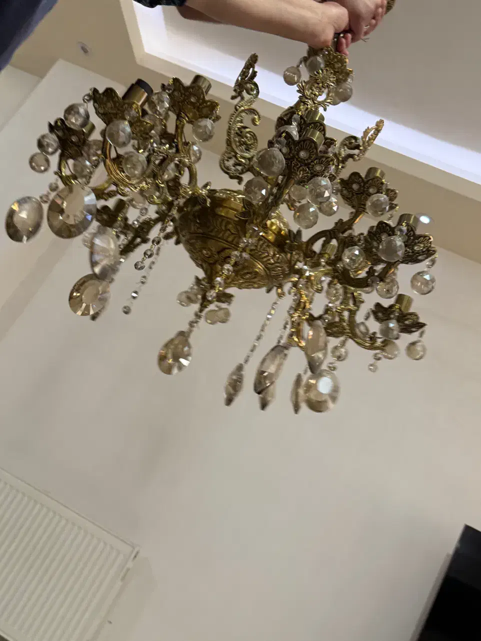 لوستر برنز اصل تهران|لوستر و چراغ آویز|ارومیه, |دیوار