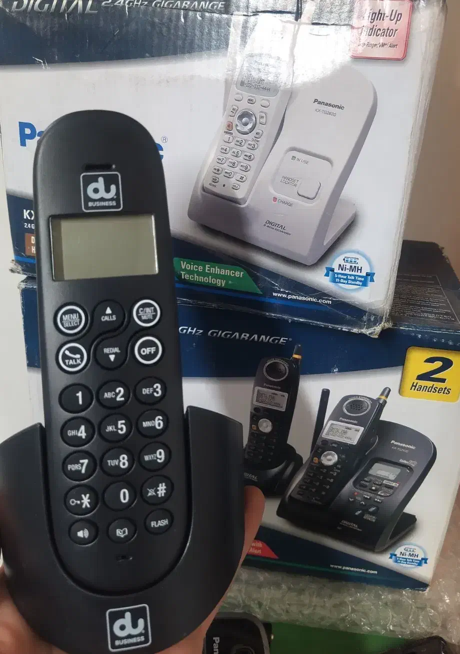 تلفن بیسیم وارداتی انواع زیمنس پاناسونیک گیگاست|تلفن رومیزی|تهران, مسگرآباد|دیوار