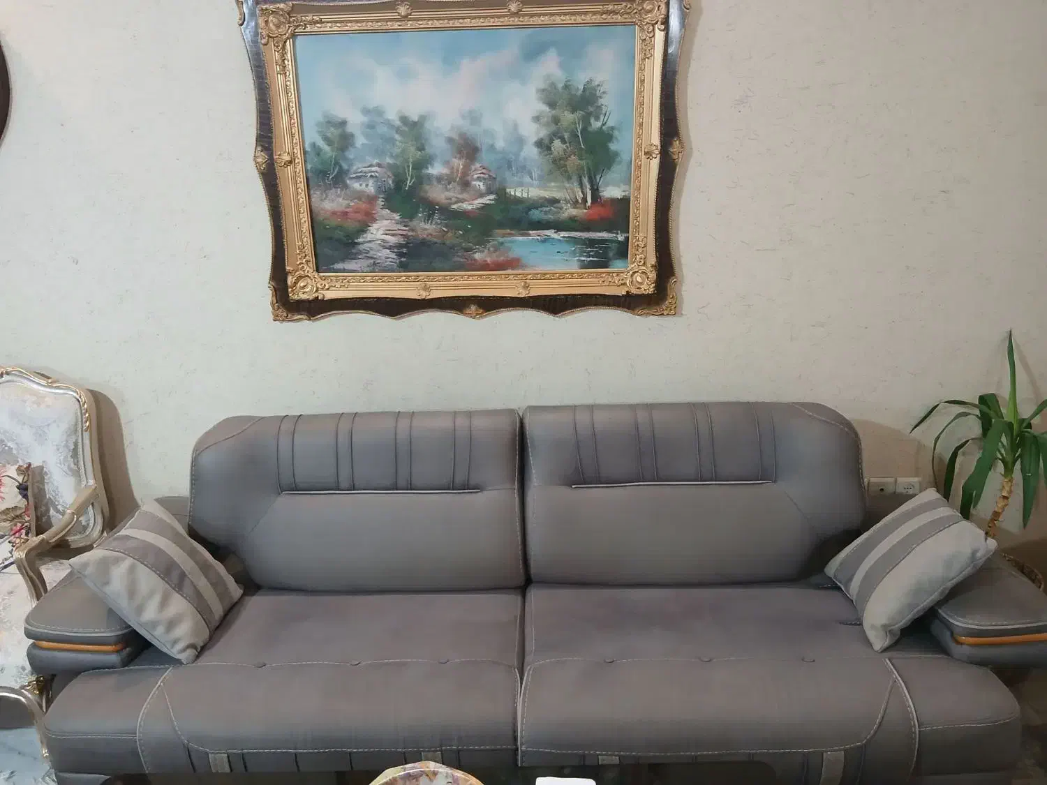 کاناپه تخت خواب شو ۵ نفره شیک و تمیز درحد|مبلمان خانگی و میز عسلی|مشهد, حجت|دیوار