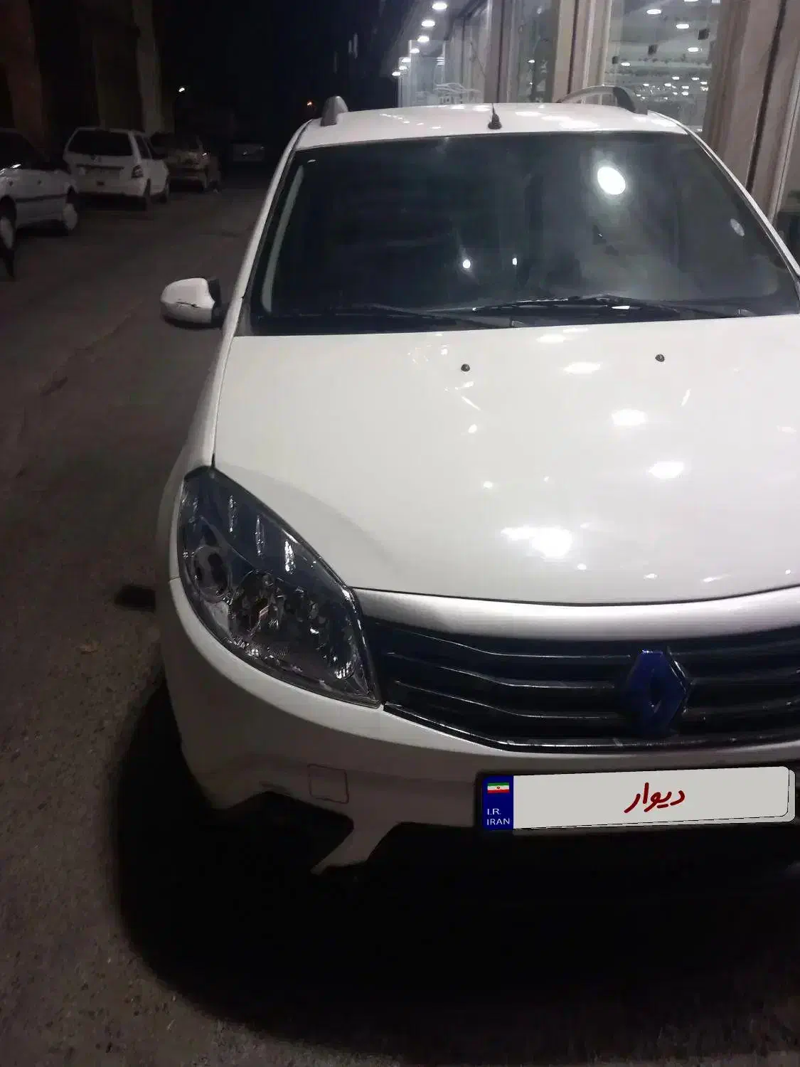 ساندرو مدل ۹۵ سفید|خودرو سواری و وانت|گرگان, |دیوار