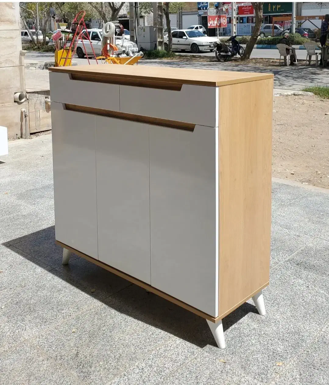 تولید جاکفشی مدرن و زیبا وجادار|جاکفشی، کمد، دراور|سراب, |دیوار