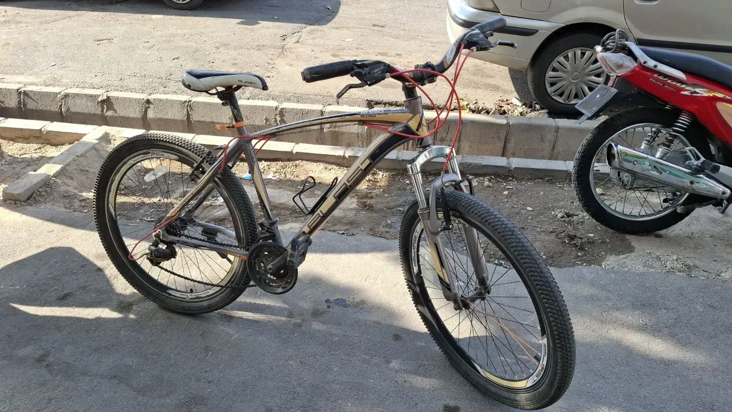 دوچرخه سایز ۲۶ blest لاستیک ابریشم|دوچرخه، اسکیت، اسکوتر|تبریز, |دیوار