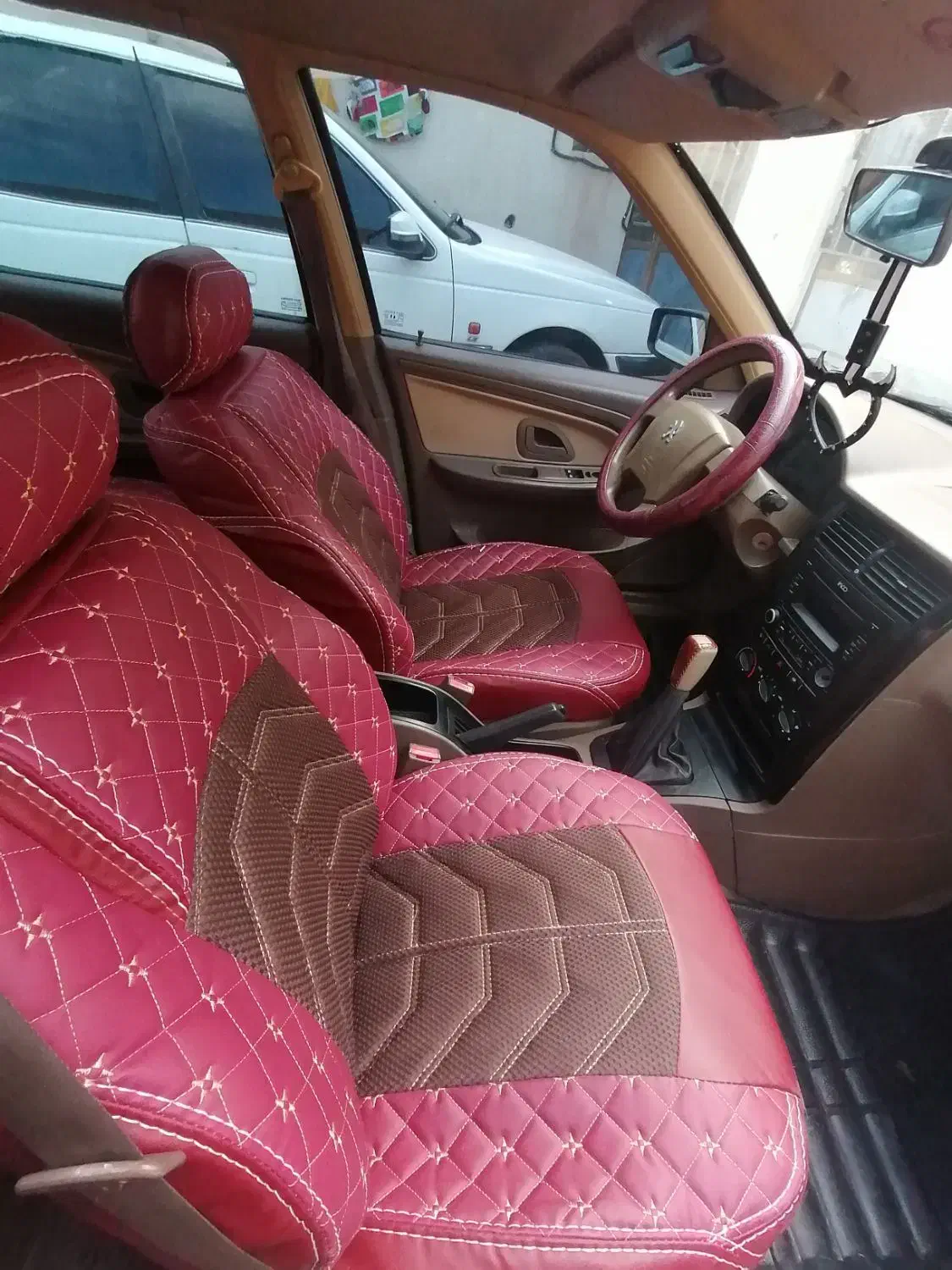 اسلکس ۹۵ سفید دریچه سیمی|خودرو سواری و وانت|لنجان, |دیوار