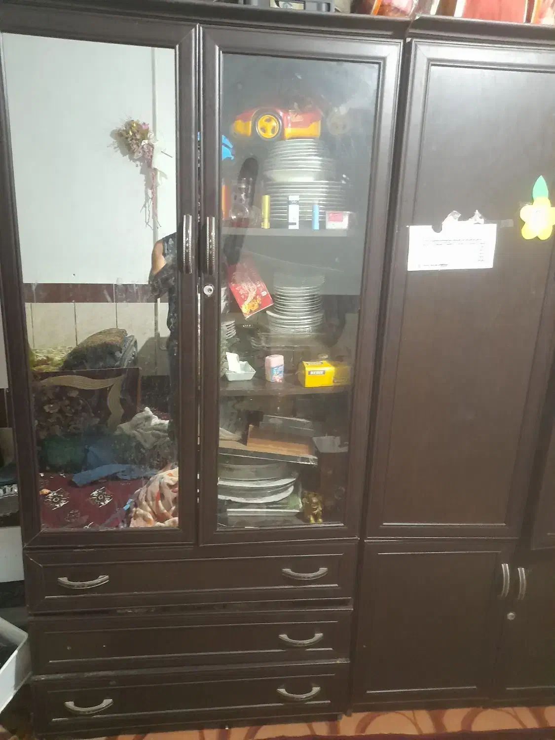 کمد سه تیک ام دی اف|جاکفشی، کمد، دراور|انبارآلوم, |دیوار