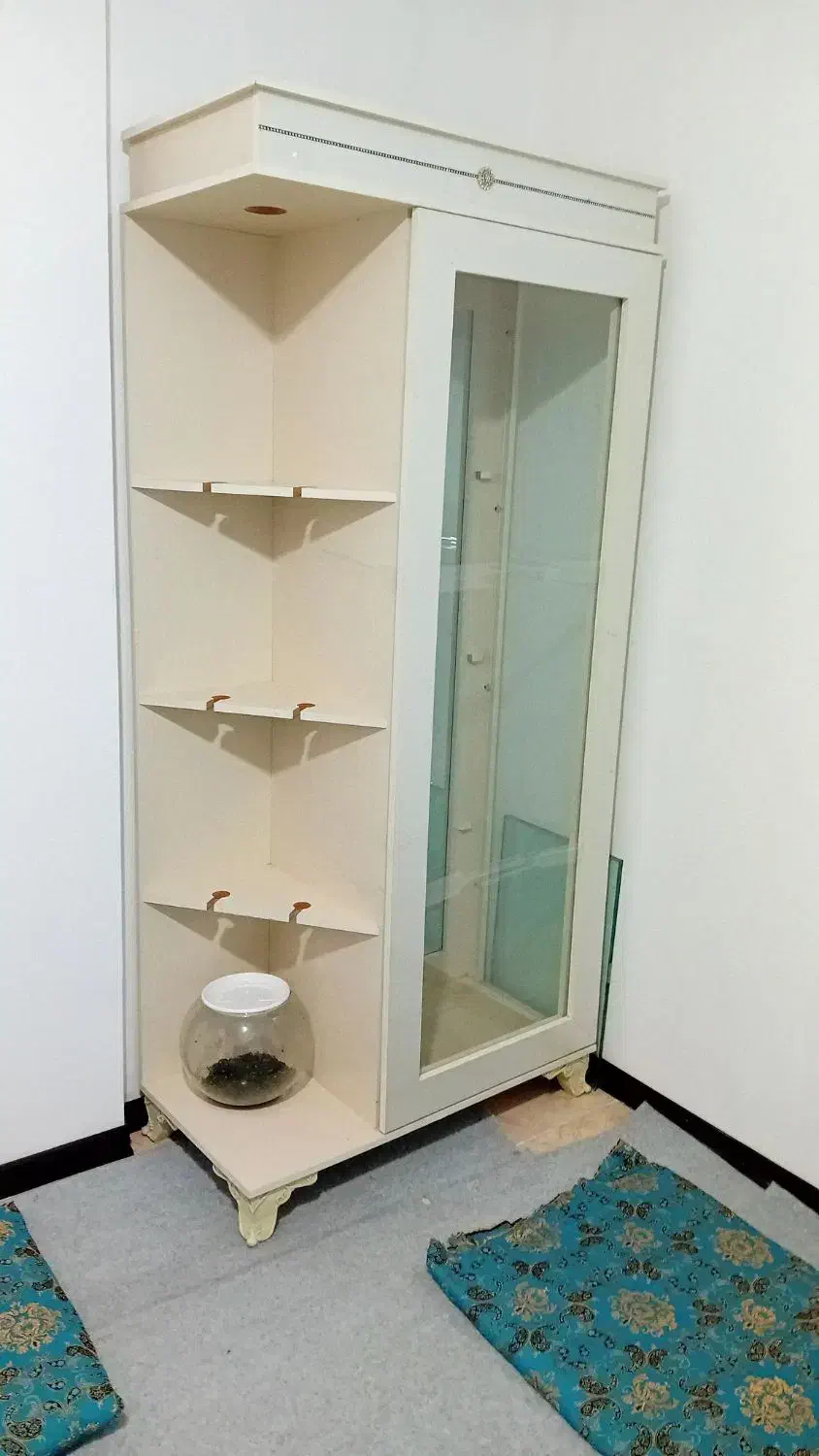 بوفه نو mdf ضدخش|بوفه، ویترین، کنسول|زاهدان, |دیوار