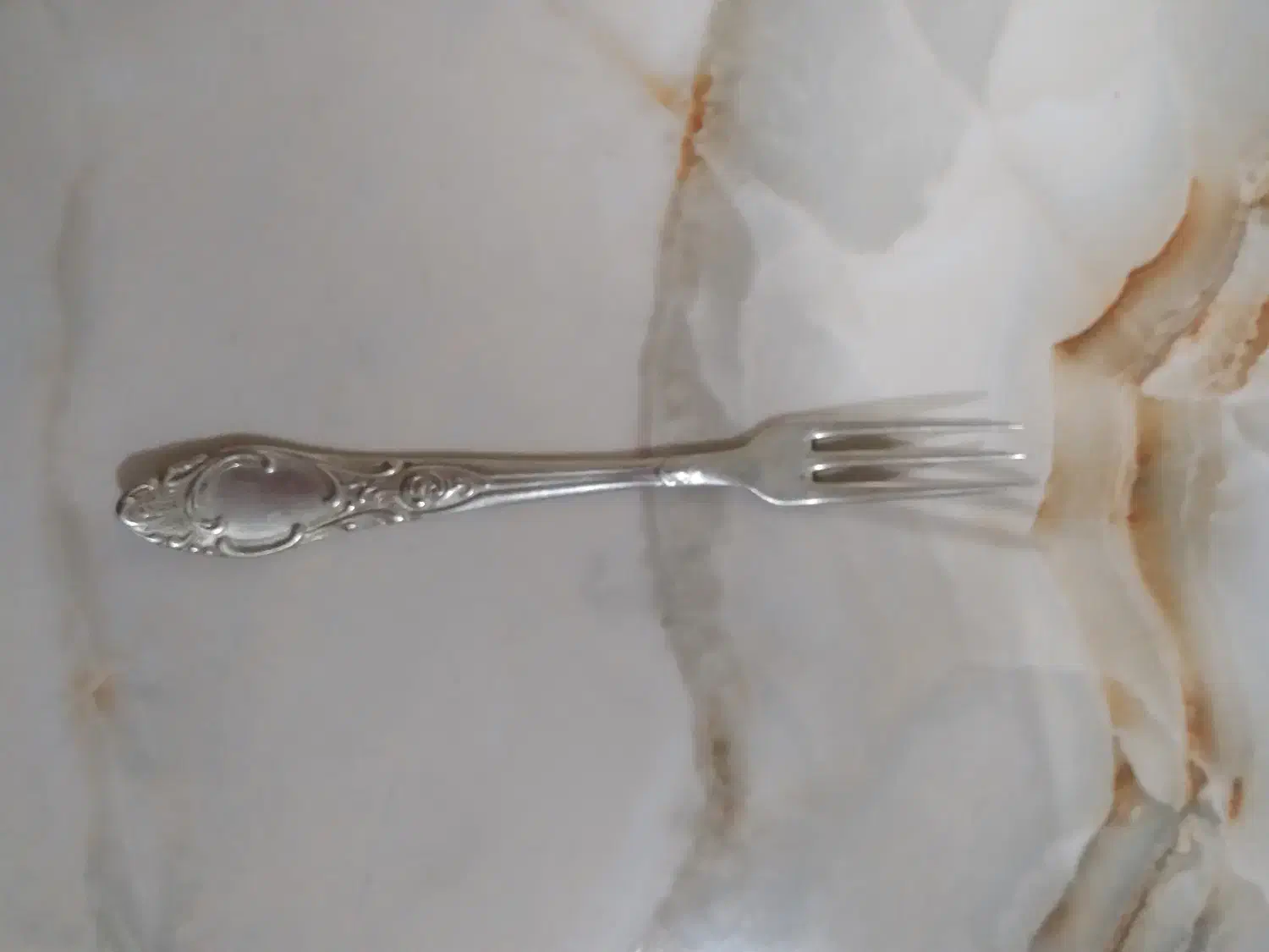 چنگال نقره|کلکسیون اشیاء عتیقه|تهران, مشیریه|دیوار