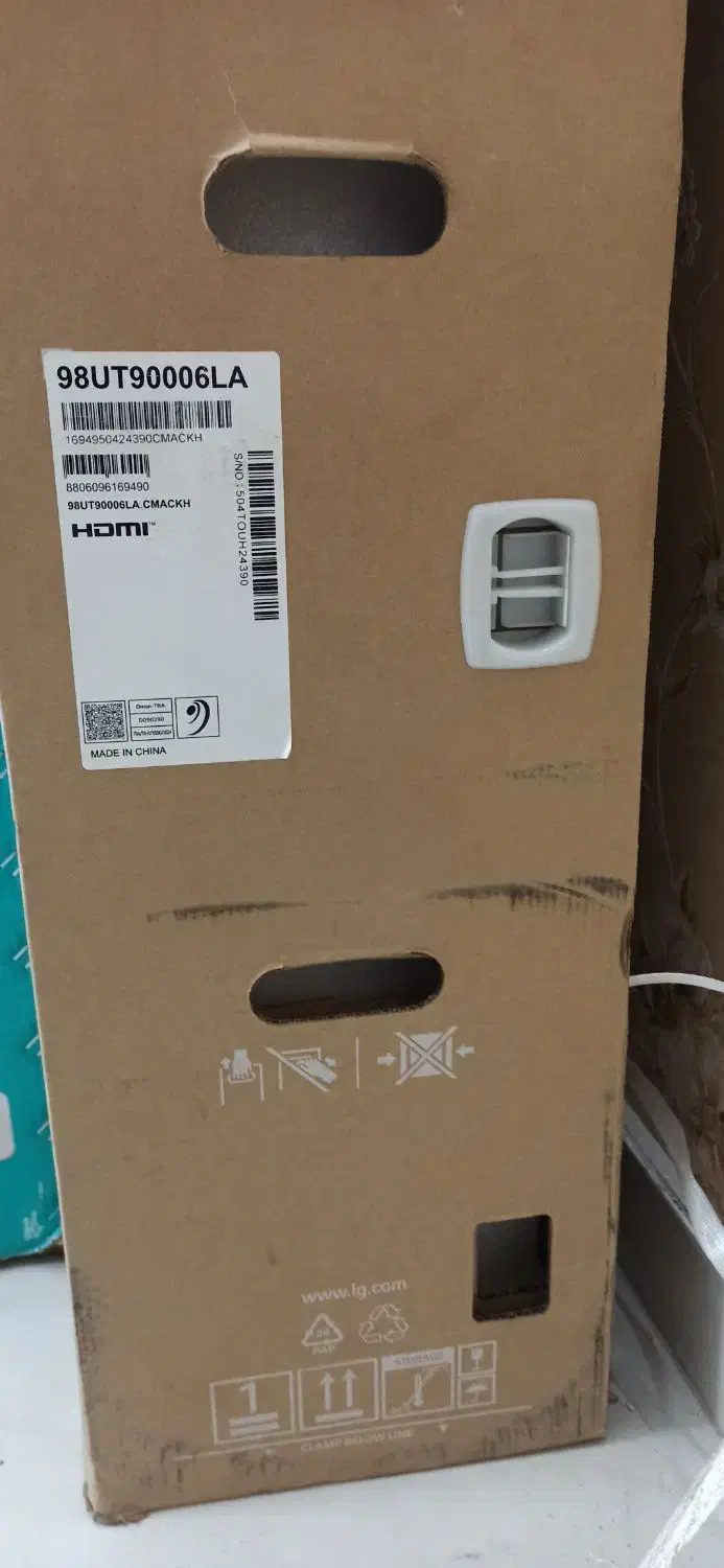 تلویزیون ال جی98/100/86 اینج|تلویزیون و پروژکتور|مشهد, کوی المهدی|دیوار