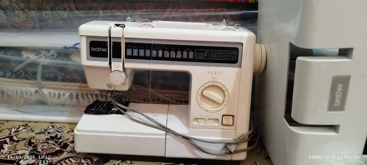 چرخ خیاطی برادر پرقدرت پدال سر خود|چرخ خیاطی و ریسندگی|اسلامآباد غرب, |دیوار