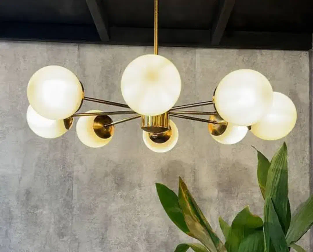 لوستر مولکولی|لوستر و چراغ آویز|قائمشهر, |دیوار