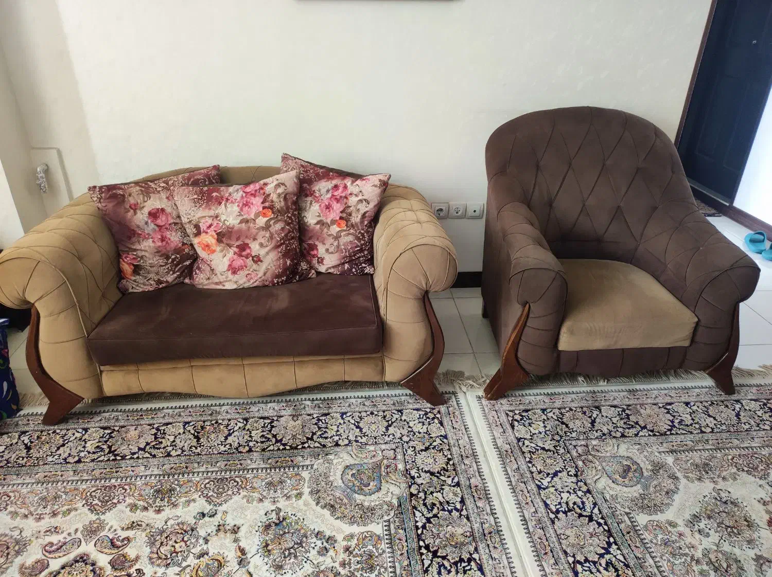 مبلمان هفت نفره راحتی|مبلمان خانگی و میز عسلی|شیراز, شهرک فرزانگان|دیوار