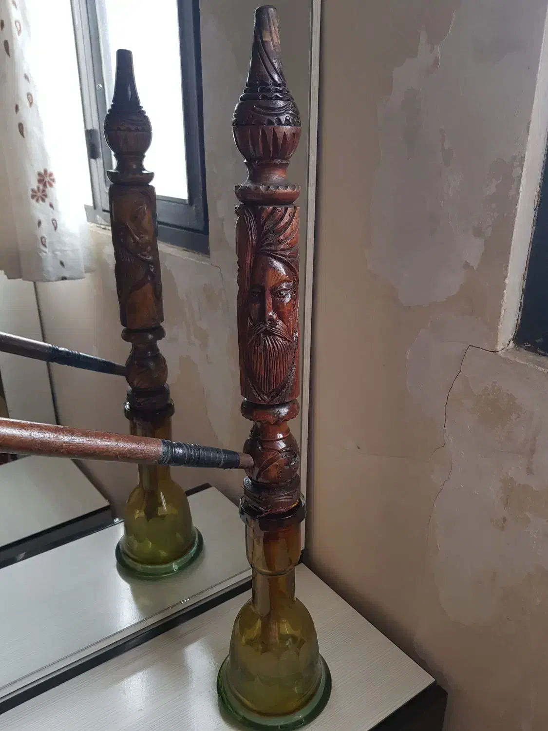 قلیون رخ زن ومرد روش کارشده|کلکسیون و سرگرمی|سبزوار, فرهنگیان|دیوار