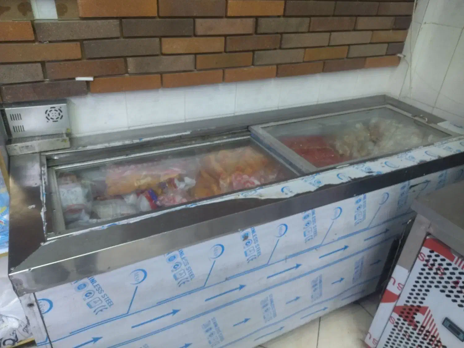 معاوضه یخچال و فریزر خوابیده|فروشگاه و مغازه|تبریز, |دیوار