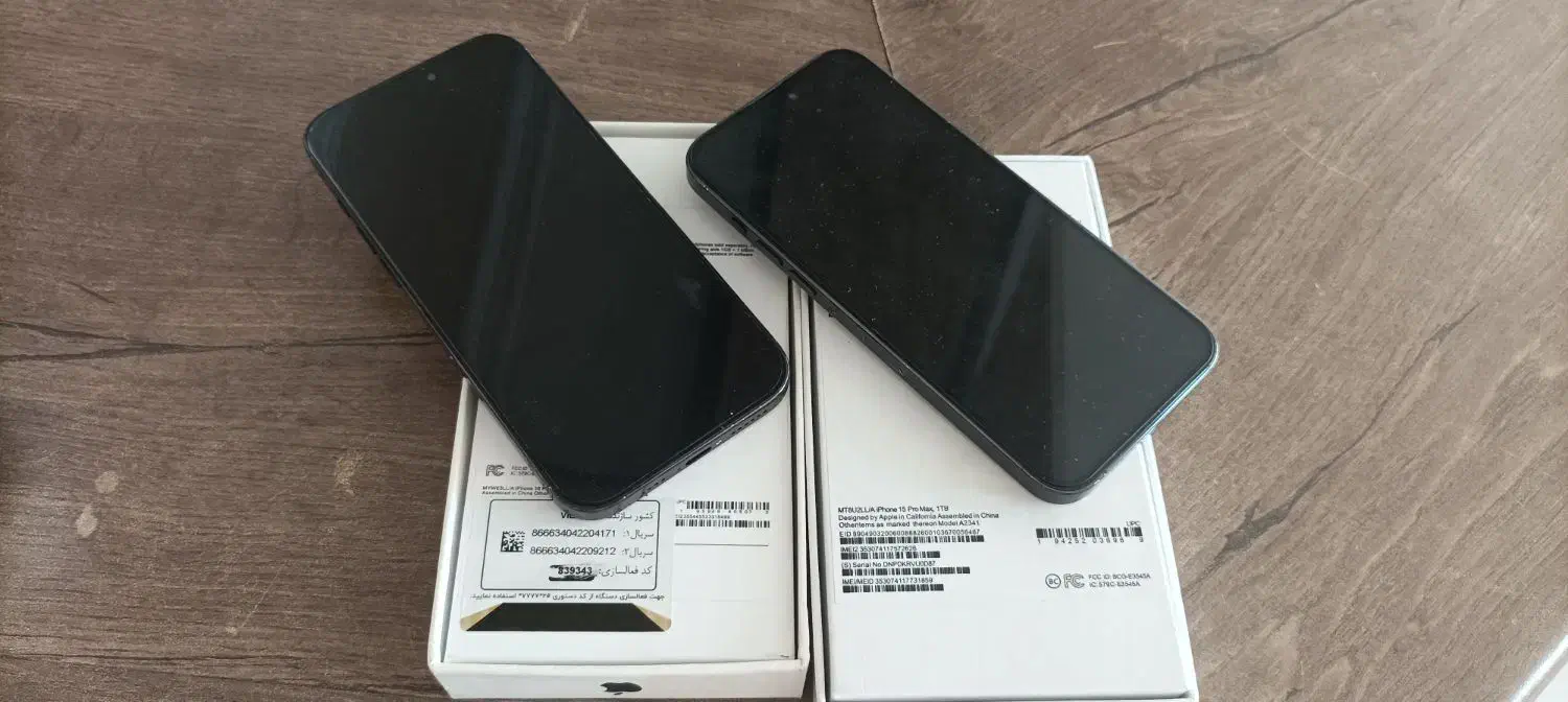 2عدد گوشی طرح 16و15پرو مکس|موبایل|تبریز, |دیوار