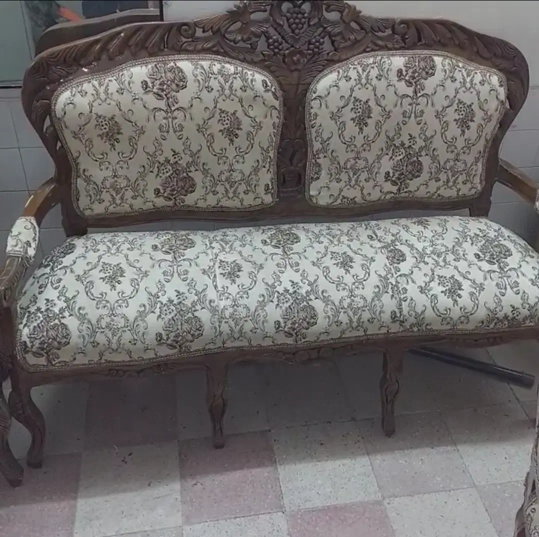 مبل سلطنتی|مبلمان خانگی و میز عسلی|فسا, |دیوار