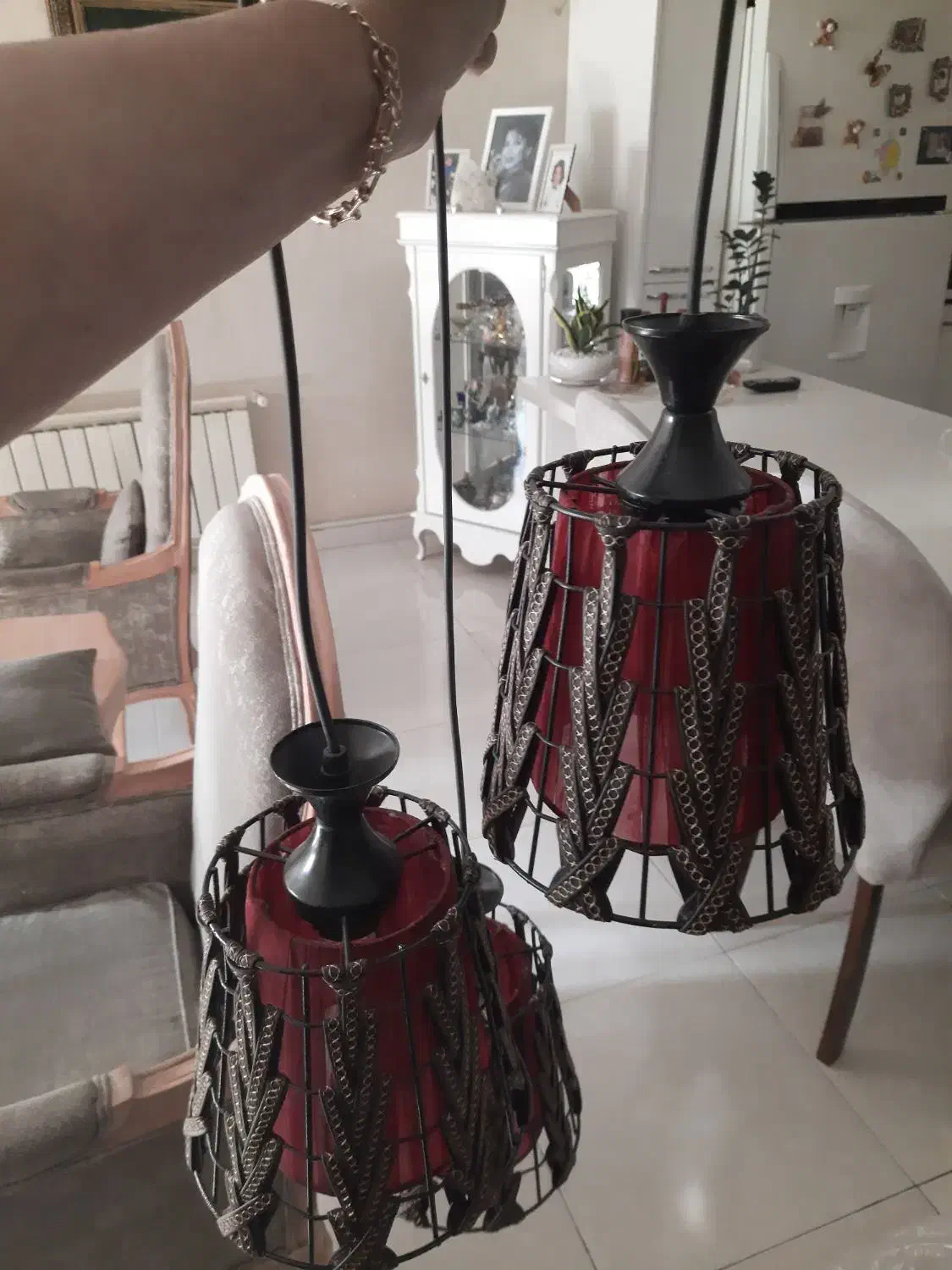 سه عدد لوستر|لوستر و چراغ آویز|تهران, حکیمیه|دیوار