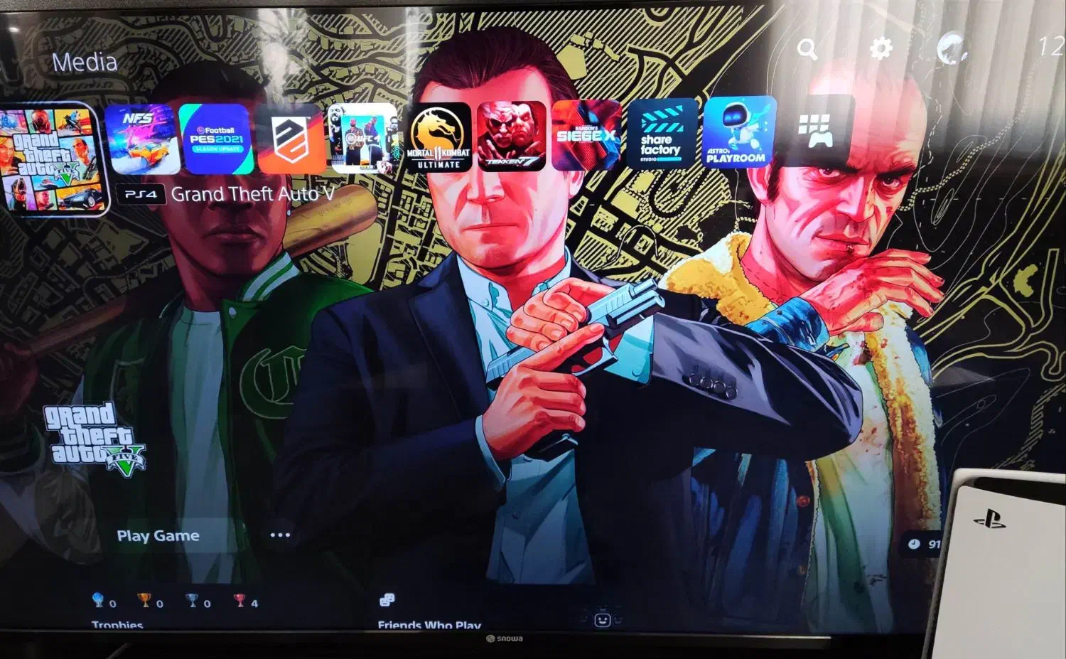 ps5 fat standard دو دسته|کنسول، بازی ویدئویی و آنلاین|کرمان, |دیوار