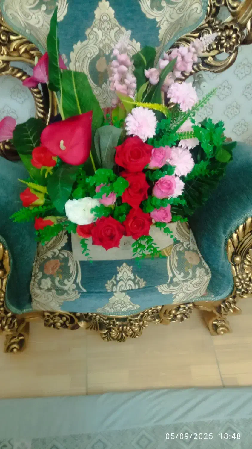 بک عددکل معصنوعی|گل مصنوعی|تبریز, |دیوار